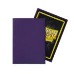 100 PCS/BOX Matte Purple Dragon Shield Cards Sleeves - Image 3