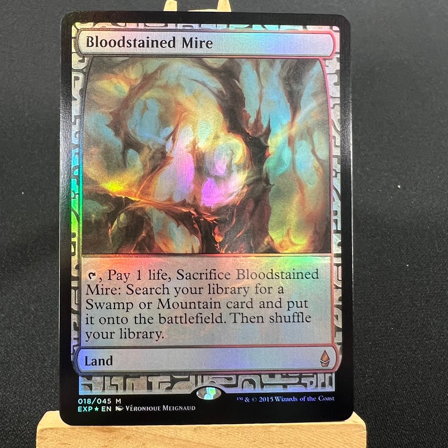 5-45.jpg Bloodstained Mire EXP foil MTG Proxy Cards - Image 1