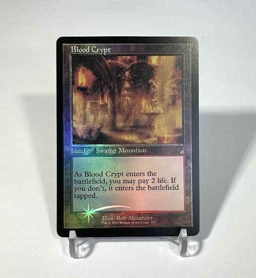 5-55-e1763976458211.jpg Blood Crypt RVR Old Frame foil MTG Proxy Cards - Image 1
