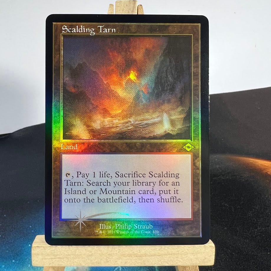 5-64.jpg Scalding Tarn MH2 retro frame Foil MTG Proxy Cards - Image 1