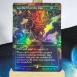 Last March of the Ents showcase foil MTG Proxy Cards