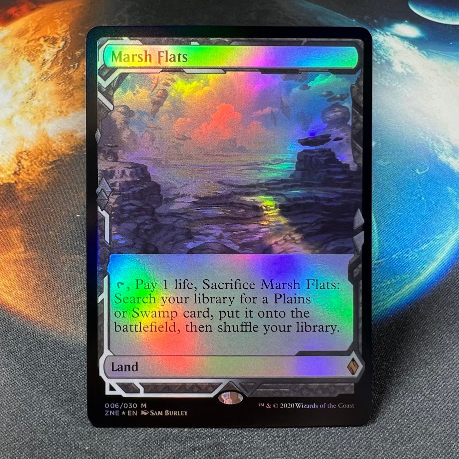 6-21.jpg Marsh Flats ZNE foil MTG Proxy Cards - Image 1