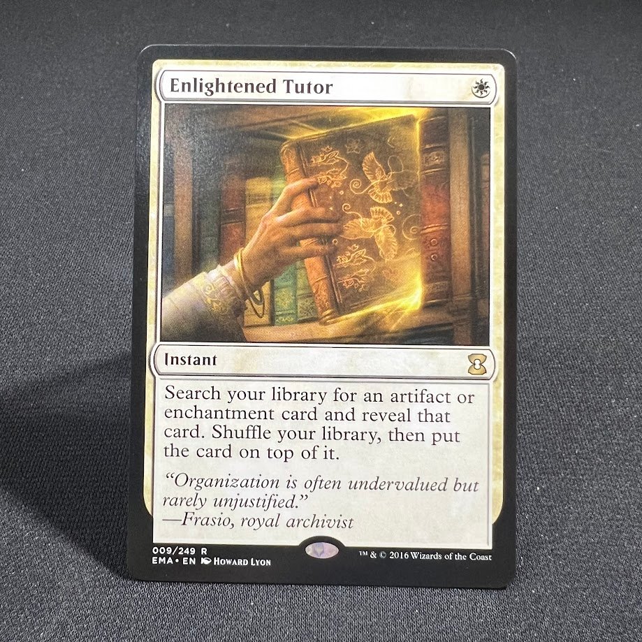 6-28-1.jpg Enlightened Tutor EMA holo MTG Proxy Cards - Image 1