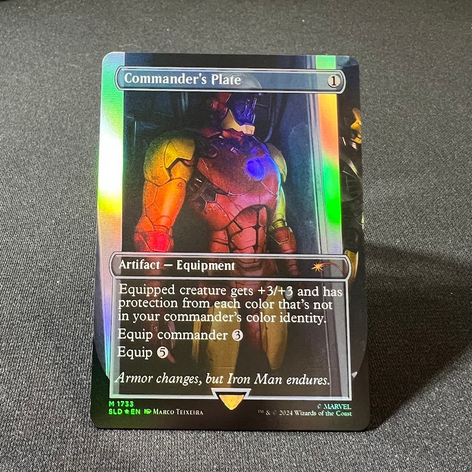 6-5-1.jpg Commander's Plate SLD #1733 foil MTG Proxy Cards - Image 1