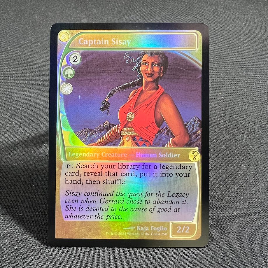 6-8.jpg Captain Sisay MB2 foil MTG Proxy Cards - Image 1