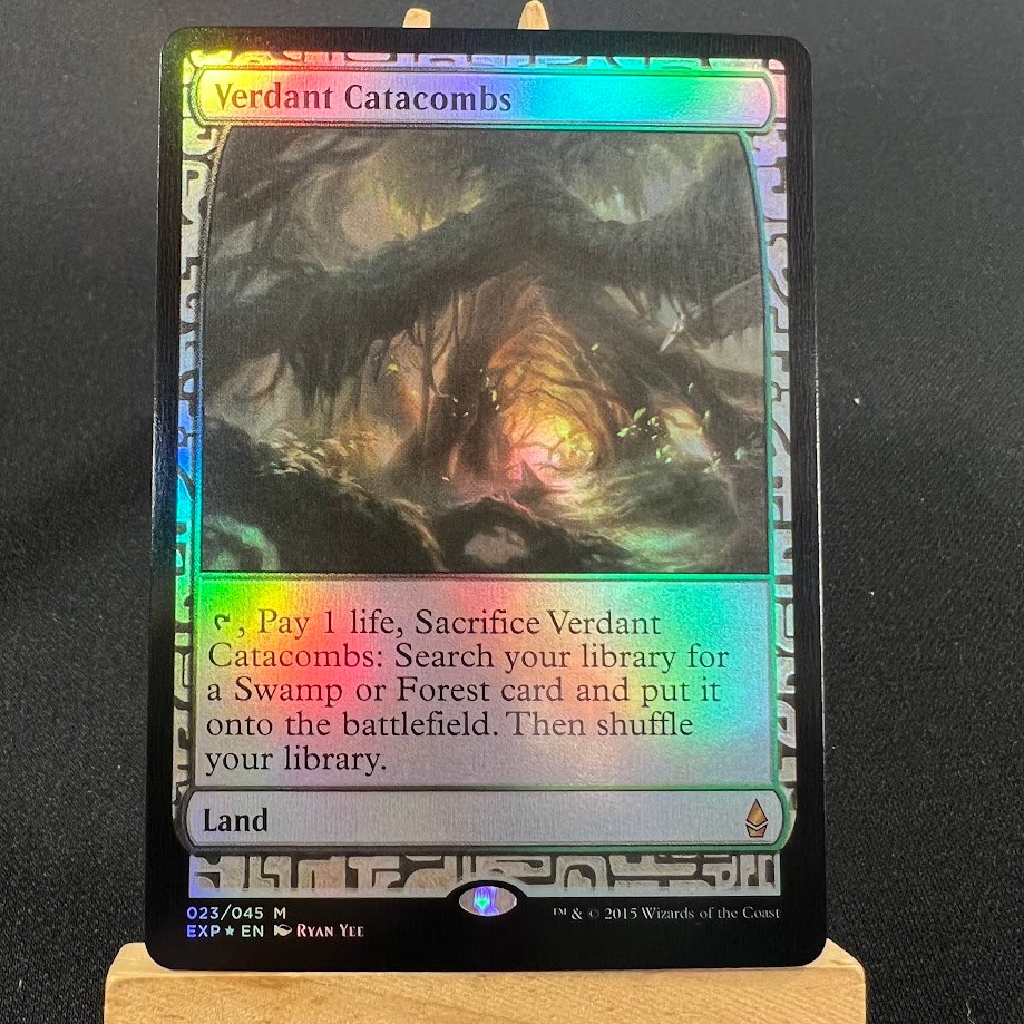 7-19.jpg Verdant Catacombs EXP Foil MTG Proxy Cards - Image 1