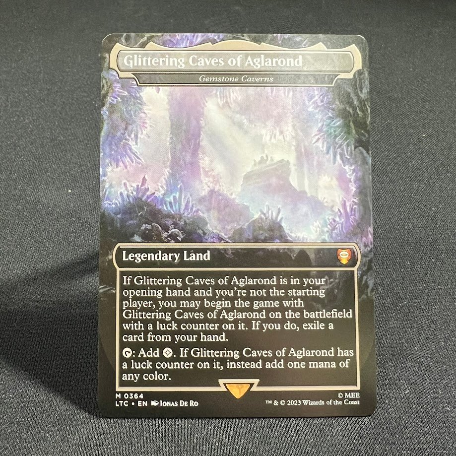 7-20-1.jpg Glittering Caves of Aglarond 364 holo MTG Proxy Cards - Image 1