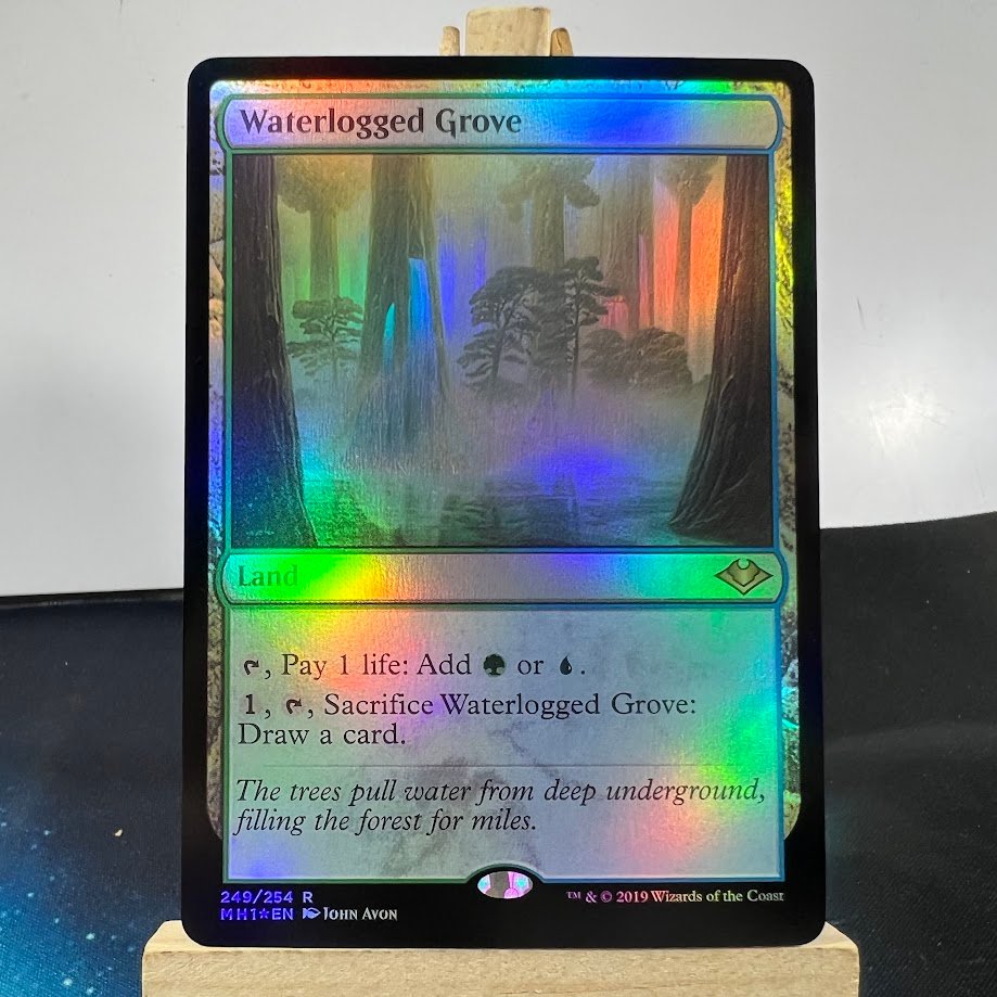 7-36.jpg Waterlogged Grove MH1 foil MTG Proxy Cards - Image 1