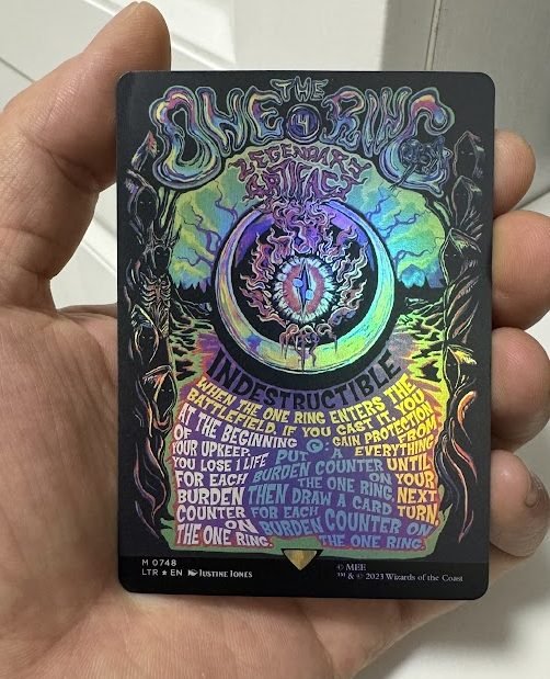 748-e1763969315650.jpg The One Ring 0748 foil MTG Proxy Cards - Image 1