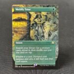 Worldly Tutor DMR Extended Art MTG Proxy Cards