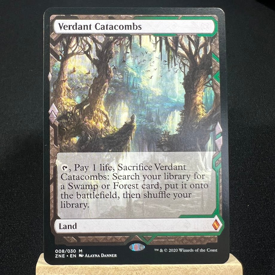 8-19.jpg Verdant Catacombs ZNE MTG Proxy Cards - Image 1