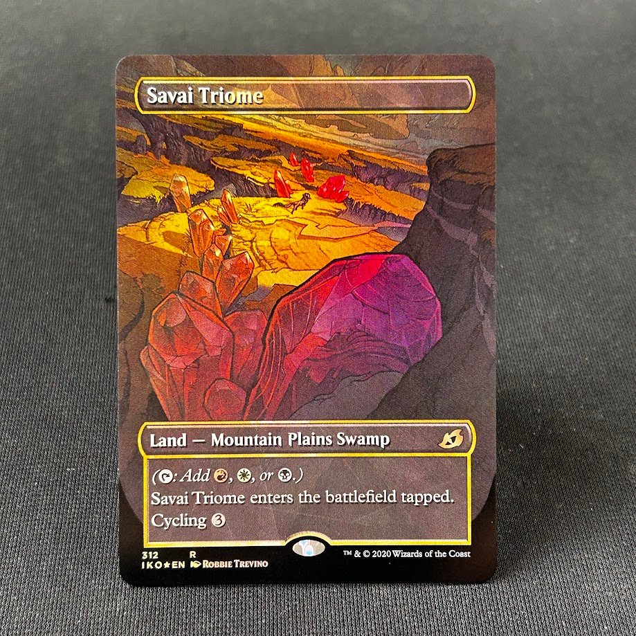 8-22-1.jpg Savai Triome Alternate Art Foil MTG Proxy Cards - Image 1