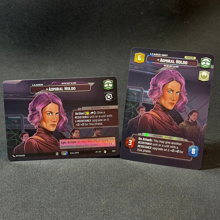 Admiral-Holdo-1003.jpg Admiral Holdo - We're Not Alone SWUDB Proxy Cards - Image 1