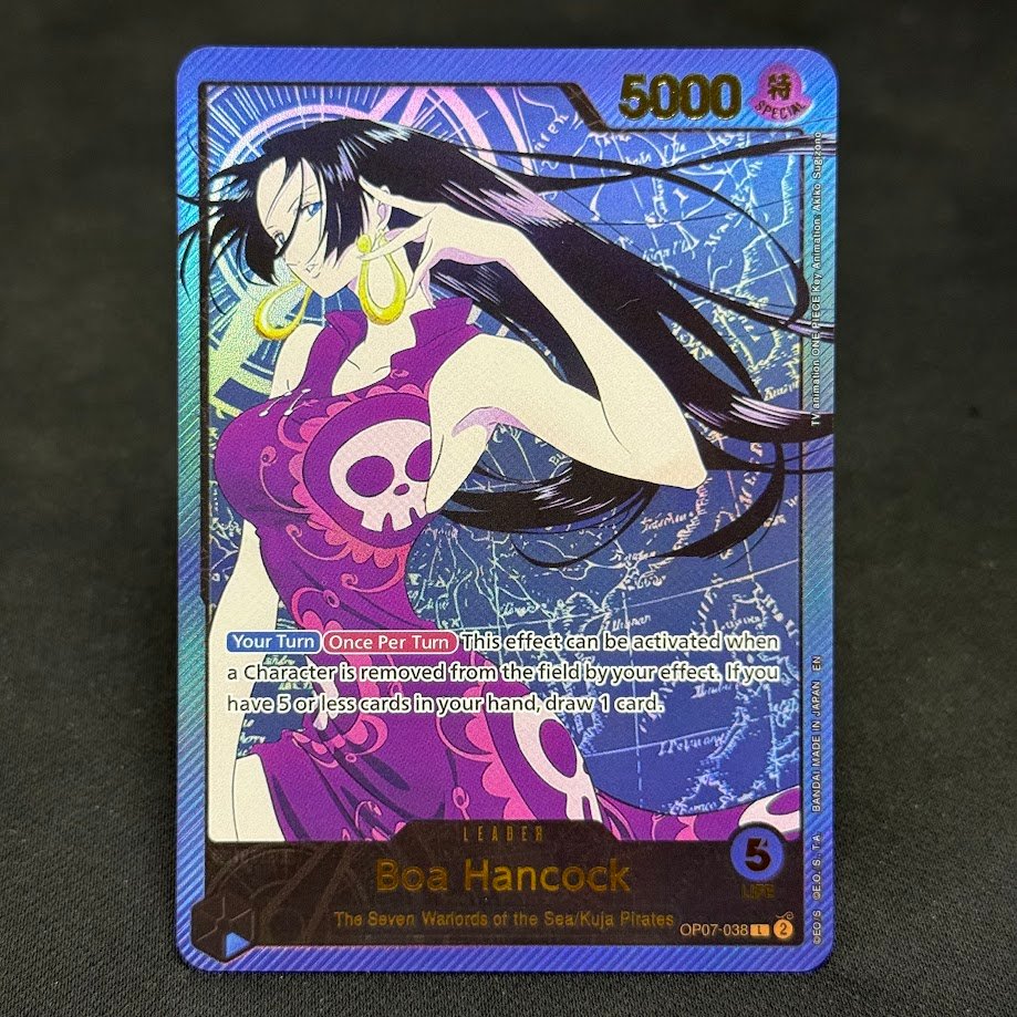Boa-Hancock-OP07-038.jpg Boa Hancock OP07-038 Gold Foil One Piece Proxy Cards - Image 1