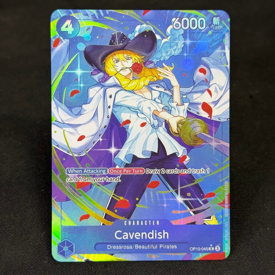Cavendish-Parallel-OP10-045.jpg Cavendish OP10-045 One Piece Proxy Cards - Image 1