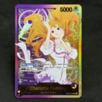 Charlotte Pudding OP08-058 Gold Foil One Piece Proxy Cards