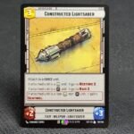 Constructed Lightsaber SWUDB Proxy Cards