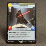 Darth Vader - Twilight of the Apprentice SWUDB Proxy Cards