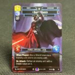 Darth Vader - Twilight of the Apprentice SWUDB Proxy Cards