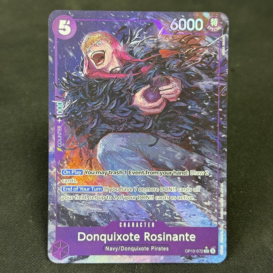 Donquixote-Rosinante-Parallel-OP10-072.jpg Donquixote Rosinante OP10-072 One Piece Proxy Cards - Image 1