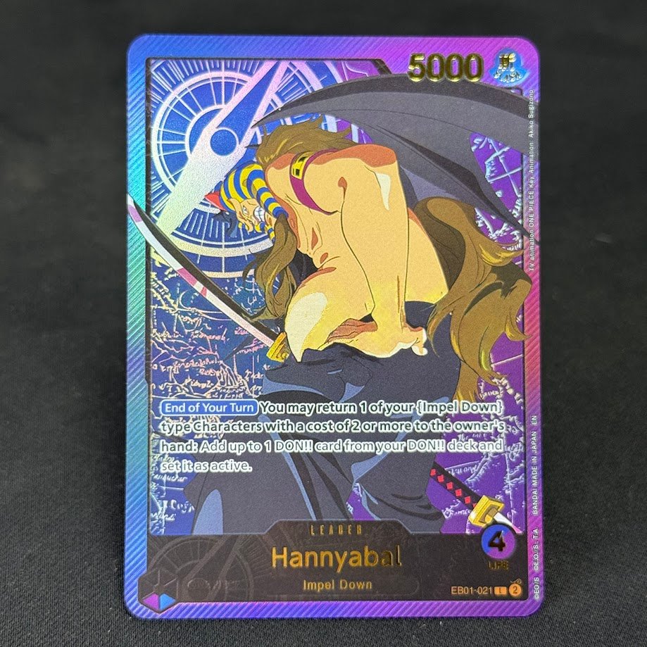 Hannyabal-EB01-021.jpg Hannyabal EB01-021 Gold Foil One Piece Proxy Cards - Image 1