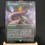 Sylvan Library (Extended Art) DMR foil MTG Proxy Cards