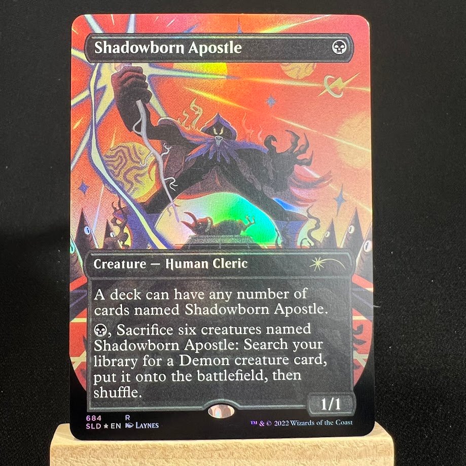 IMG_1800.jpg Shadowborn Apostle SLD 684 Foil MTG Proxy Cards - Image 1