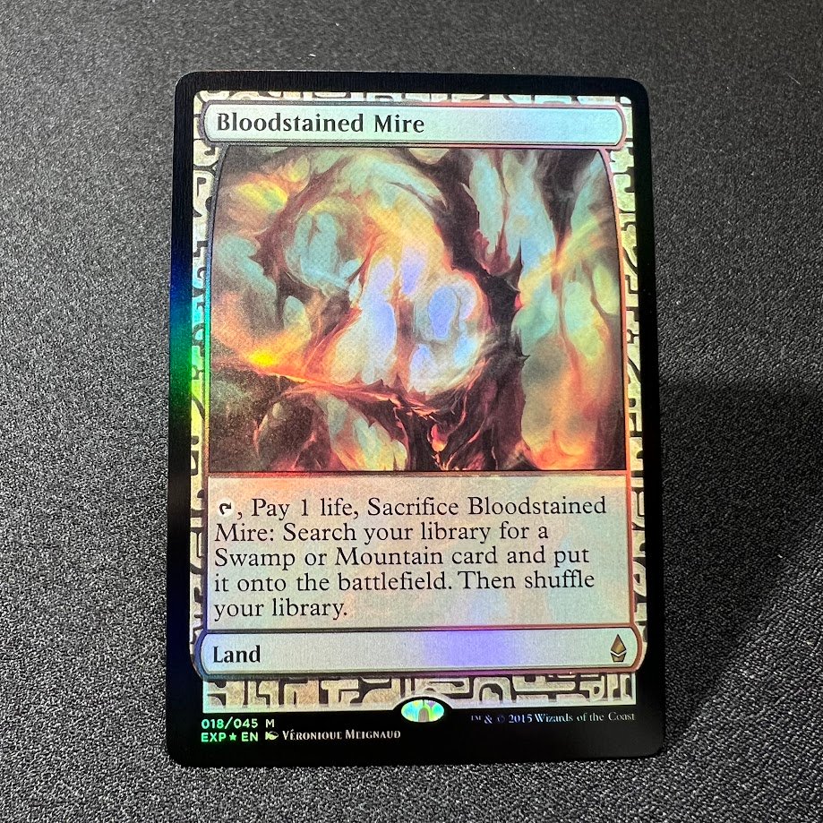 IMG_1949-1.jpg Bloodstained Mire Foil MTG Proxy Cards - Image 1