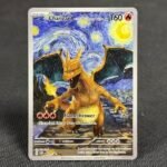 Charizard with The Starry Night Pokemon Proxy Cards