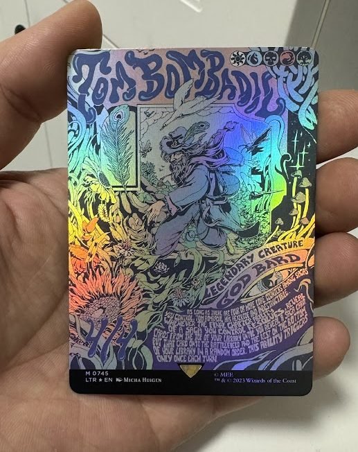 IMG_2454-e1763968039828.jpg Tom Bombadil 0745 foil MTG Proxy Cards - Image 1