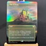 City of Brass 2X2 Borderless foil MTG Proxy Cards