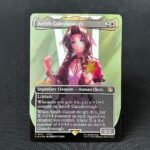 Surge Foil Aerith Gainsborough (Borderless) (FIN 519) Foil MTG Proxy Cards