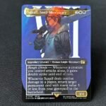 Surge Foil Squall, SeeD Mercenary (Borderless) (FIN 547) Foil MTG Proxy Cards