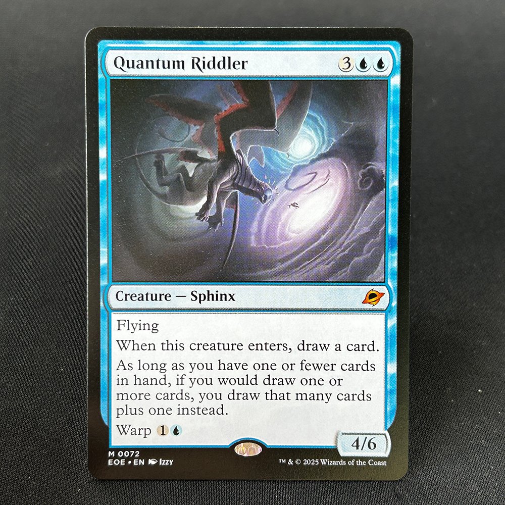 IMG_4330.jpg Quantum Riddler Edge of Eternities #72 MTG Proxy Cards - Image 1