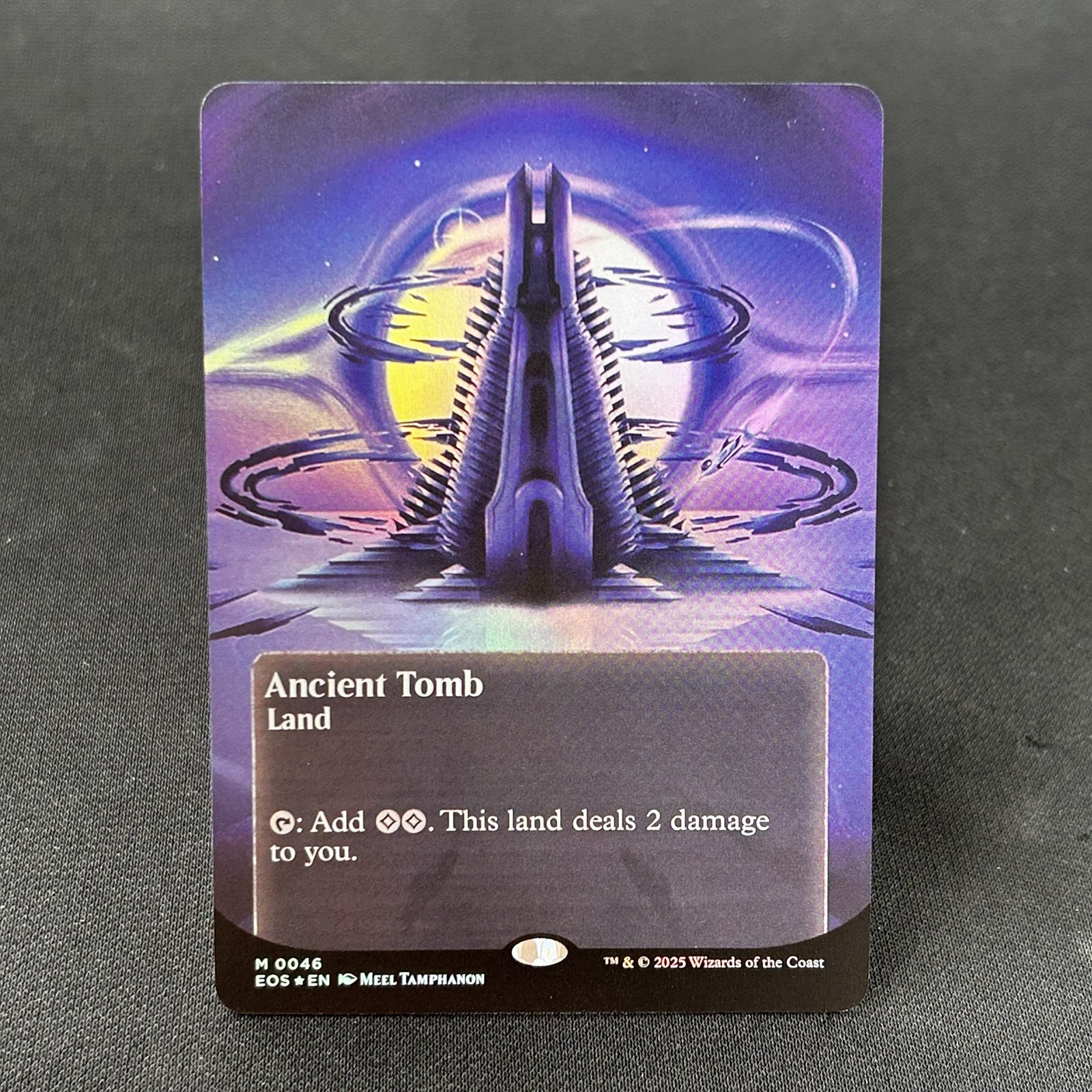 IMG_4452-scaled-1.jpg Ancient Tomb EOS #46 foil MTG Proxy Cards - Image 1