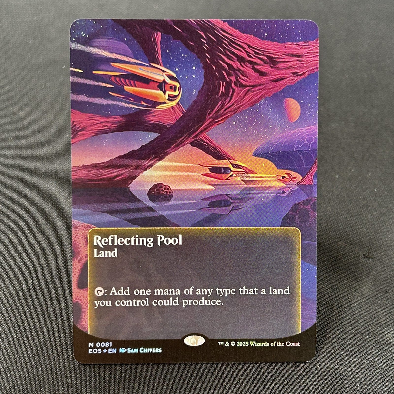 IMG_4480-scaled-1.jpg Reflecting Pool EOS #81 foil MTG Proxy Cards - Image 1
