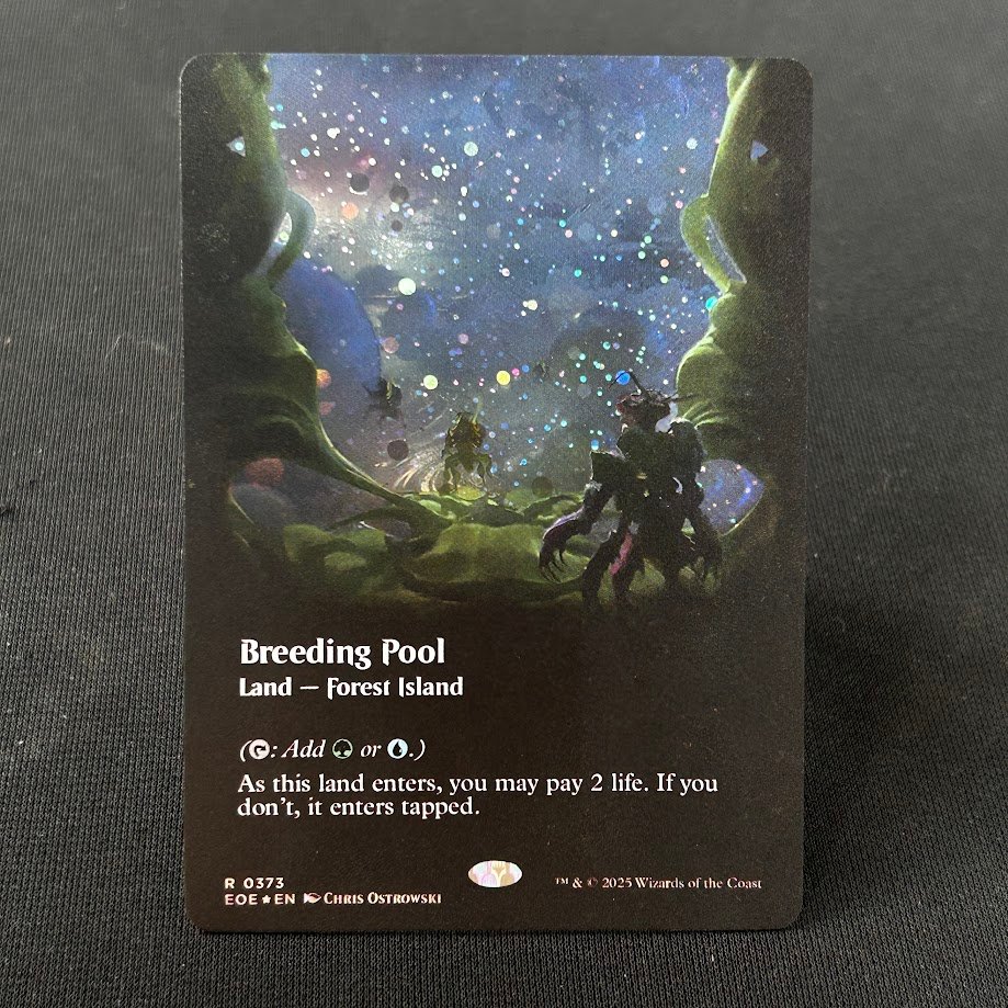 IMG_4556.jpg Breeding Pool EOE #373 New Galaxy Foil MTG Proxy Cards - Image 1