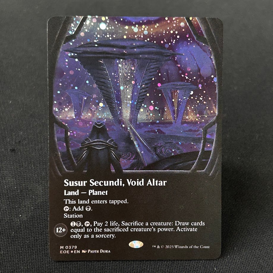 IMG_4562.jpg Susur Secundi, Void Altar EOE #379 New Galaxy Foil MTG Proxy Cards - Image 1