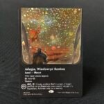 Adagia, Windswept Bastion EOE #372 New Galaxy Foil MTG Proxy Cards