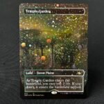 Temple Garden UNF #532 New Galaxy Foil MTG Proxy Cards