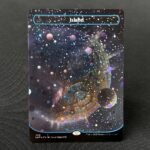 Island UNF #492 New Galaxy Foil MTG Proxy Cards