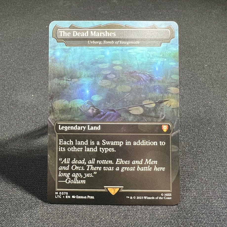 IMG_5607.jpg The Dead Marshes LTC (Urborg, Tomb of Yawgmoth) MTG Proxy Cards - Image 1