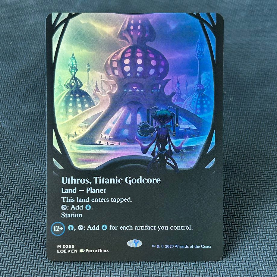 IMG_6505.jpg Uthros, Titanic Godcore #285 Foil MTG Proxy Cards - Image 1