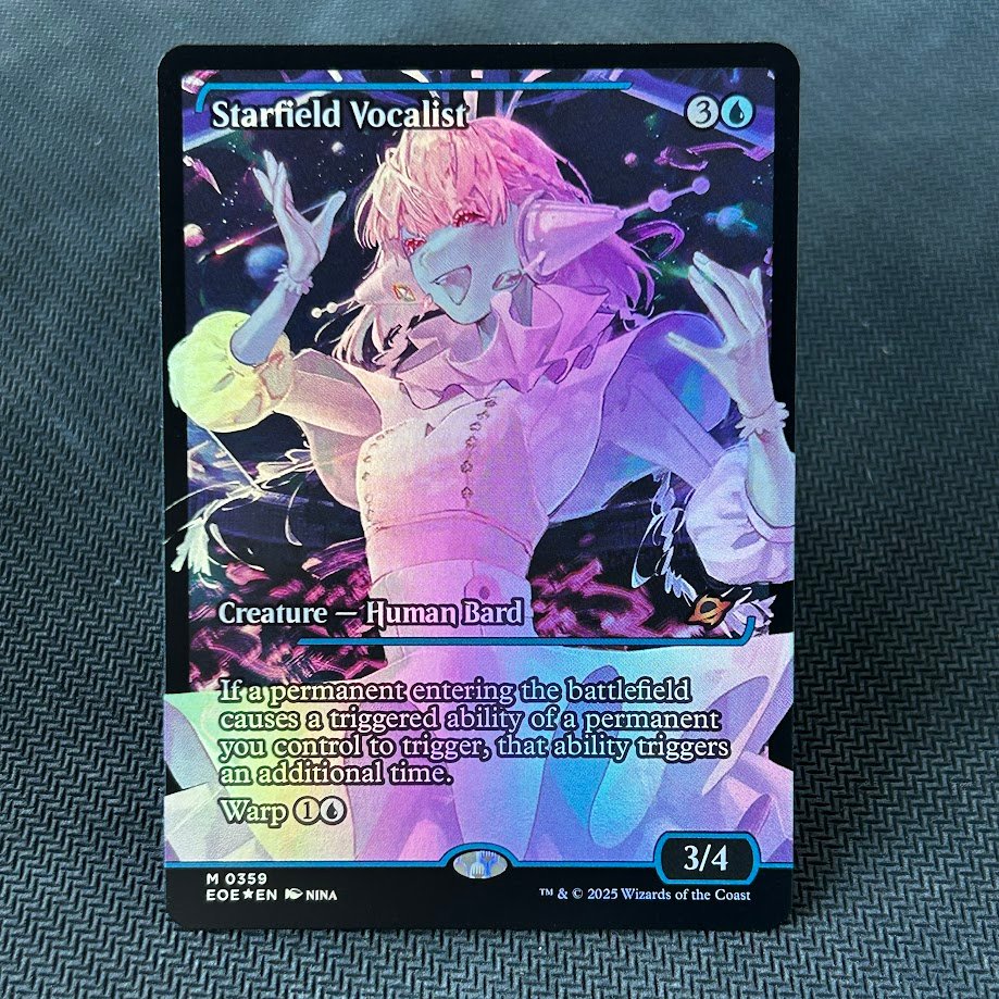 IMG_6515.jpg Starfield Vocalist #359 Foil MTG Proxy Cards - Image 1
