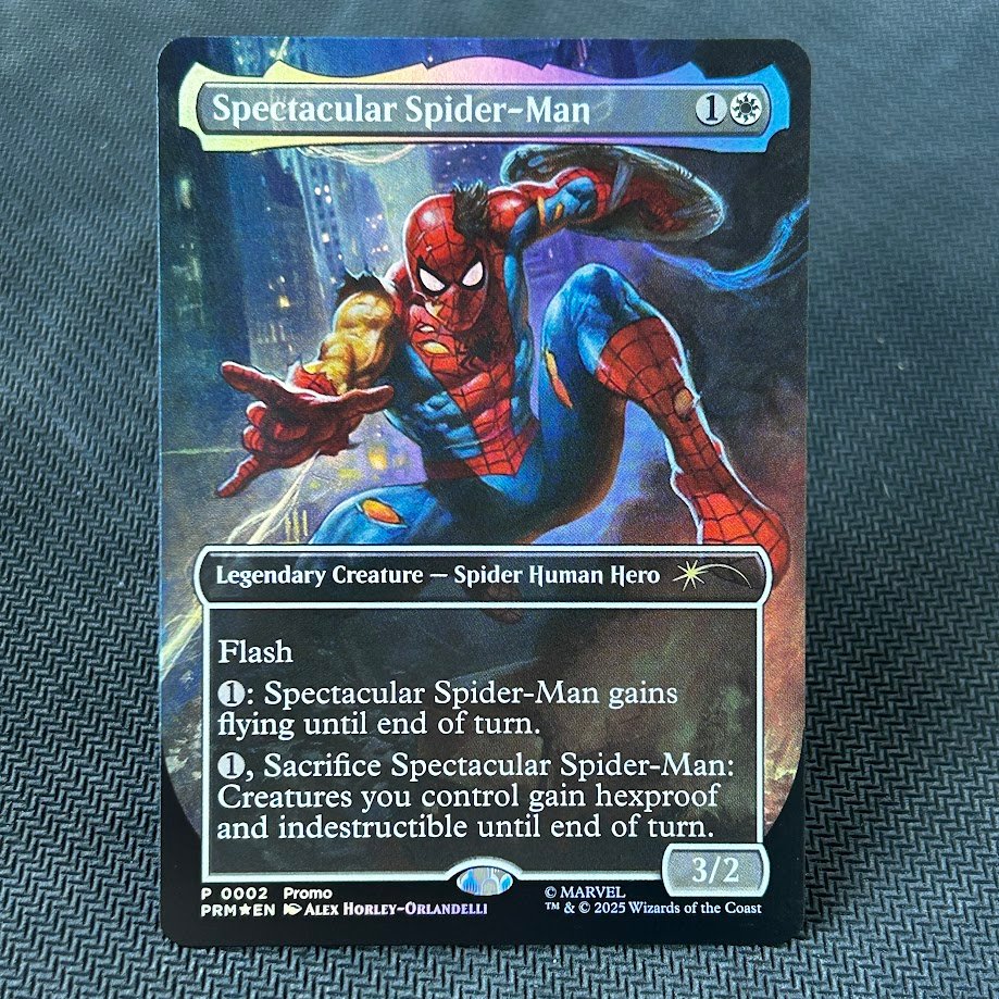 IMG_6519.jpg Spectacular Spider-Man PRM#2 Foil MTG Proxy Cards - Image 1