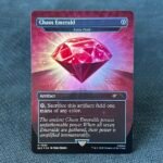 Chaos Emerald(Lotus Petal) SLD #7032 Foil MTG Proxy Cards
