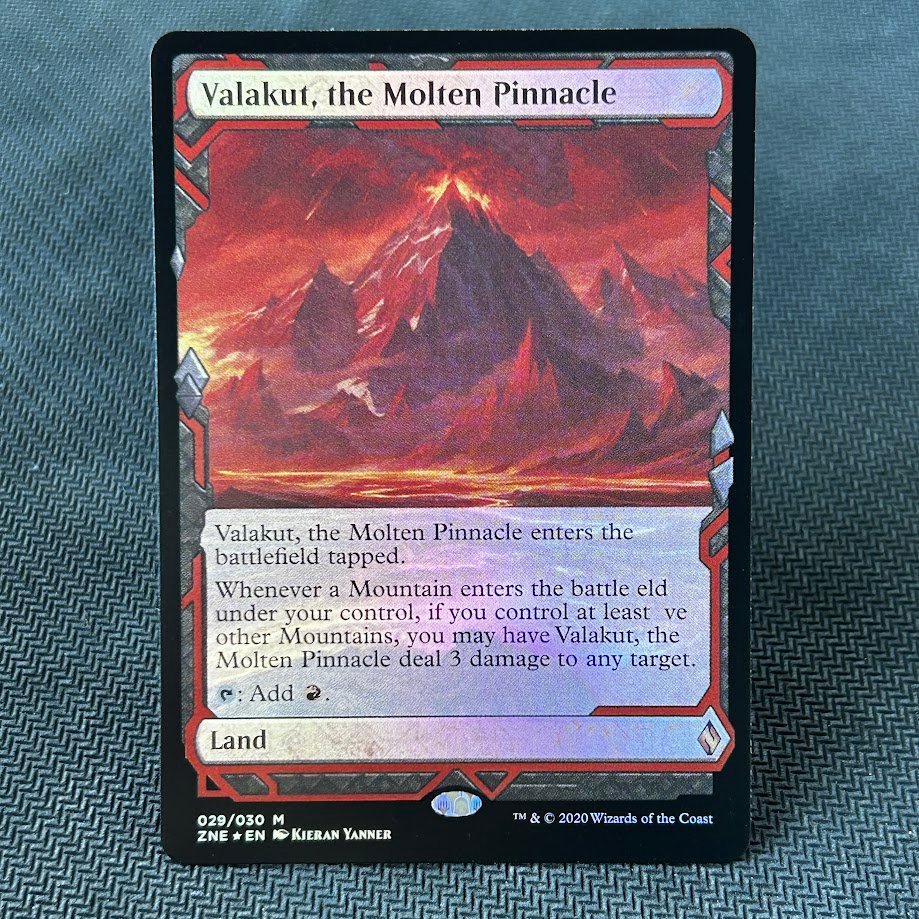 IMG_6540.jpg Valakut, the Molten Pinnacle ZNE Foil MTG Proxy Cards - Image 1