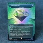 Chaos Emerald(Lotus Petal) SLD #7031 Foil MTG Proxy Cards