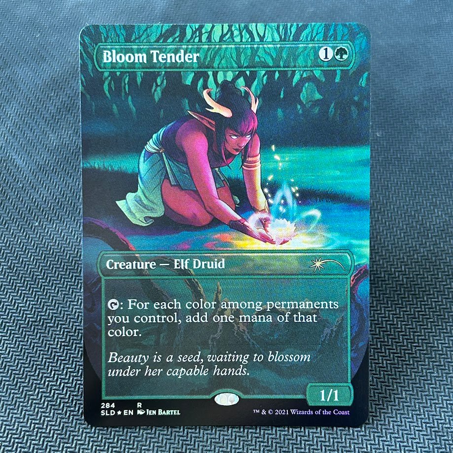 IMG_6549.jpg Bloom Tender SLD #284 Foil MTG Proxy Cards - Image 1