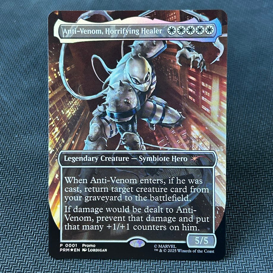 IMG_6551.jpg Anti-Venom, Horrifying Healer PRM#1 Foil MTG Proxy Cards - Image 1
